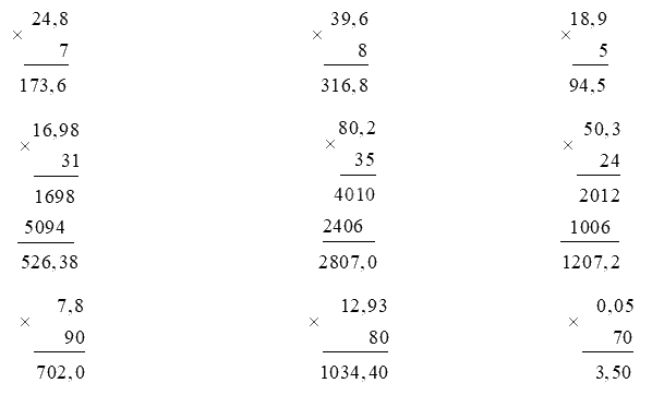 Toán lớp 5 Bài 29. Nhân một số thập phân với một số tự nhiên - SGK cánh diều 2