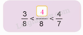 Toán lớp 5 Bài 3. Ôn tập phân số - SGK kết nối tri thức 9 2