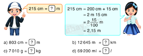 Toán lớp 5 Bài 32. Luyện tập - SGK Bình Minh 1 1