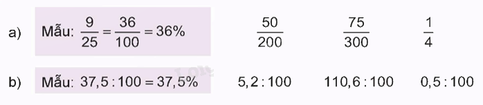 Toán lớp 5 Bài 36. Tỉ số. Tỉ số phần trăm - SGK Kết nối tri thức với cuộc sống 5