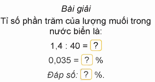 Toán lớp 5 Bài 40. Tìm tỉ số phần trăm của hai số - SGK Kết nối tri thức với cuộc sống 0 2