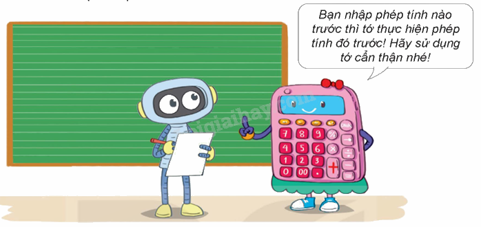 Toán lớp 5 Bài 42. Máy tính cầm tay - SGK Kết nối tri thức với cuộc sống 2 2