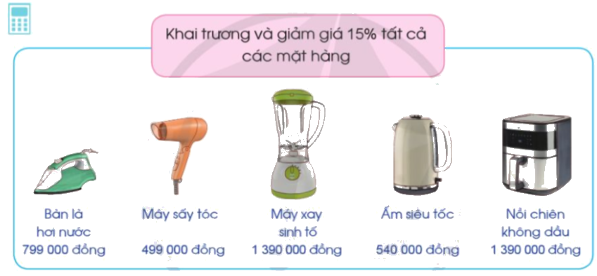 Toán lớp 5 Bài 44. Sử dụng máy tính cầm tay - SGK cánh diều 10