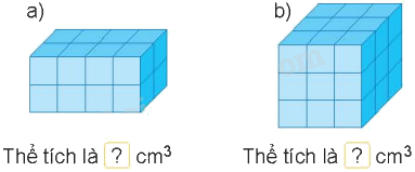 Toán lớp 5 Bài 46. Xăng-ti-mét khối. Đề-xi-mét khối - SGK Kết nối tri thức với cuộc sống 3