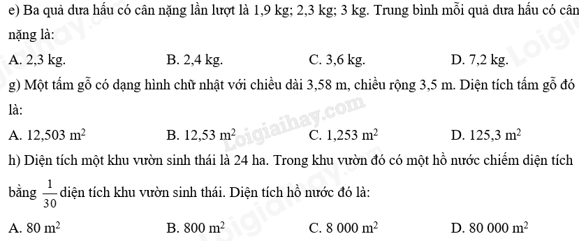 Toán lớp 5 Bài 49. Ôn tập chung - SGK cánh diều 0 2