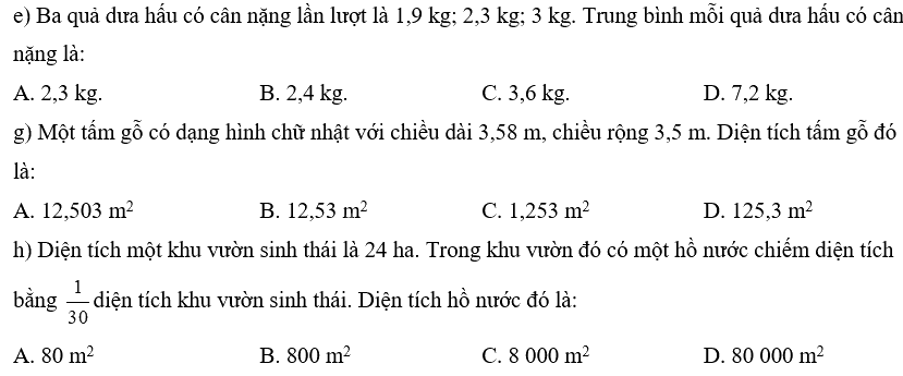 Toán lớp 5 Bài 49. Ôn tập chung - SGK cánh diều 2
