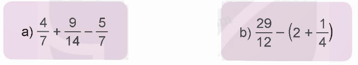 Toán lớp 5 Bài 5. Ôn tập các phép tính với phân số - SGK kết nối tri thức 1 1