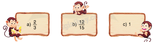 Toán lớp 5 Bài 5. Ôn tập về phân số - SGK Bình Minh 5