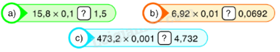 Toán lớp 5 Bài 51. Nhân nhẩm một số thập phân với 0,1; 0,01; 0,001; ... - SGK Bình Minh 1 1