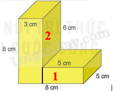 Toán lớp 5 Bài 52. Thể tích của hình hộp chữ nhật - SGK Kết nối tri thức với cuộc sống 4 3