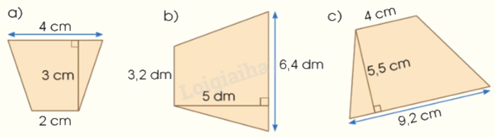 Toán lớp 5 Bài 53. Diện tích hình thang - SGK cánh diều 0 1