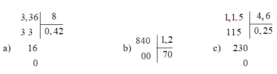 Toán lớp 5 Bài 53. Ôn tập các phép tính với số thập phân - SGK chân trời sáng tạo 5 2