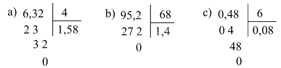 Toán lớp 5 Bài 54. Chia một số thập phân cho một số tự nhiên - SGK Bình Minh 0 1