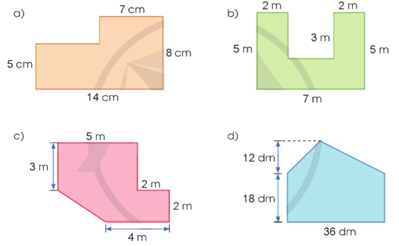 Toán lớp 5 Bài 57. Luyện tập về tính diện tích - SGK cánh diều 1 1