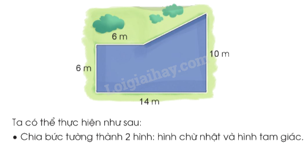 Toán lớp 5 Bài 57. Luyện tập về tính diện tích - SGK cánh diều 2