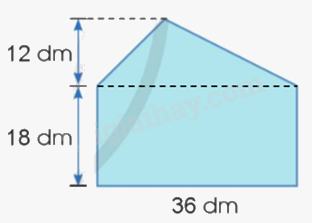 Toán lớp 5 Bài 57. Luyện tập về tính diện tích - SGK cánh diều 8