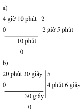 Toán lớp 5 Bài 58. Nhân chia số đo thời gian với một số - SGK Kết nối tri thức với cuộc sống 7