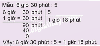 Toán lớp 5 Bài 58. Nhân chia số đo thời gian với một số - SGK Kết nối tri thức với cuộc sống 8