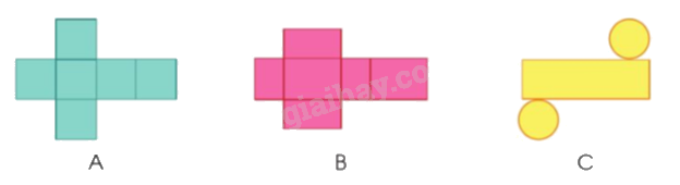 Toán lớp 5 Bài 59. Hình khai triển của hình hộp chữ nhật, Hình lập phương, hình trụ - SGK cánh diều 0 1