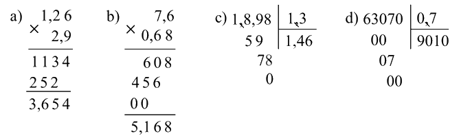 Toán lớp 5 Bài 64. Luyện tập chung - SGK Bình Minh 4