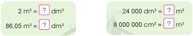 Toán lớp 5 Bài 64. Mét khối - SGK cánh diều 2