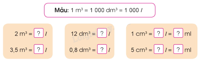 Toán lớp 5 Bài 64. Mét khối - SGK cánh diều 4