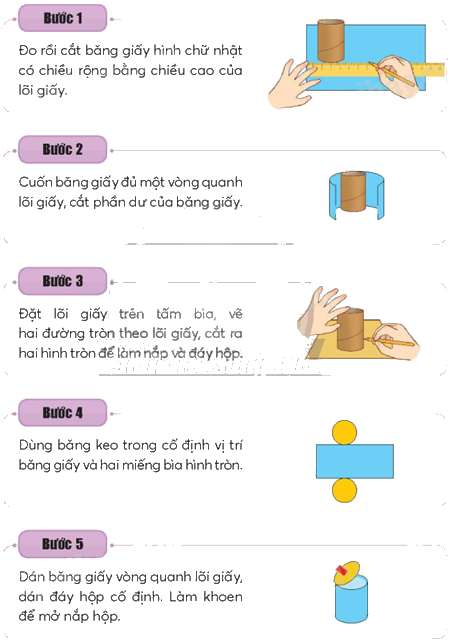 Toán lớp 5 Bài 67. Hình trụ - SGK chân trời sáng tạo 1 1