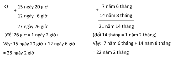Toán lớp 5 Bài 69. Cộng số đo thời gian. Trừ số đo thời gian - SGK cánh diều 3