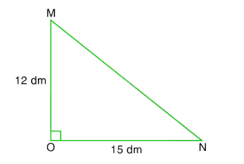 Toán lớp 5 Bài 69. Diện tích hình tam giác - SGK Bình Minh 1