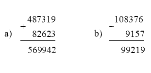 Toán lớp 5 Bài 82. Ôn tập về số tự nhiên và các phép tính với số tự nhiên - SGK cánh diều 6