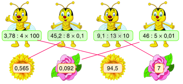 Toán lớp 5 Bài 87. Ôn tập về các phép tính với số thập phân (tiếp theo) - SGK Bình Minh 1 2