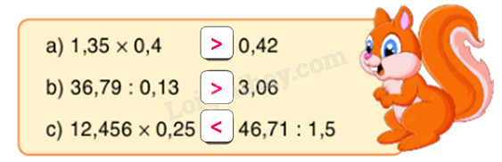 Toán lớp 5 Bài 87. Ôn tập về các phép tính với số thập phân (tiếp theo) - SGK Bình Minh 5