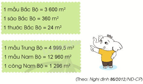 Toán lớp 5 Bài 87. Ôn tập về đo lường - SGK cánh diều 4