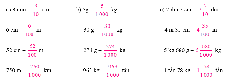 Toán lớp 5 Bài 9. Luyện tập chung - SGK kết nối tri thức 8