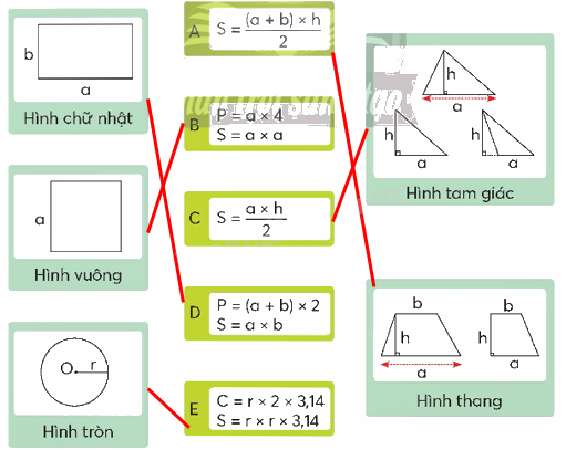 Toán lớp 5 Bài 96. Ôn tập chu vi, diện tích, thể tích - SGK chân trời sáng tạo 3