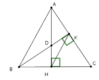 Trắc nghiệm Bài 13: Tính chất ba đường cao của tam giác Toán 7 Cánh diều 0 9