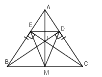 Trắc nghiệm Bài 13: Tính chất ba đường cao của tam giác Toán 7 Cánh diều 0 10