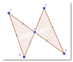 Trắc nghiệm Bài 2: Tam giác bằng nhau Toán 7 Chân trời sáng tạo 0 9