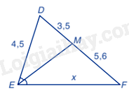 Trắc nghiệm Bài 3: Tính chất đường phân giác của tam giác Toán 8 Chân trời sáng tạo 0 5