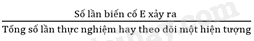 Trắc nghiệm Bài 32: Mối liên hệ giữa xác suất thực nghiệm với xác suất và ứng dụng Toán 8 Kết nối tri thức 0 1