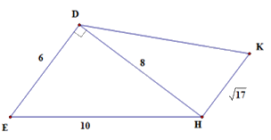 Trắc nghiệm Bài 35: Định lí Pythagore và ứng dụng Toán 8 Kết nối tri thức 0 22