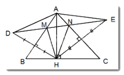 Trắc nghiệm Bài 35: Sự đồng quy của ba đường trung trực, ba đường cao trong một tam giác Toán 7 Kết nối tri thức 0 4