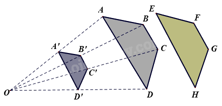 Trắc nghiệm Bài 37: Hình đồng dạng Toán 8 Kết nối tri thức 0 29