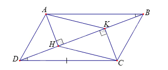 Trắc nghiệm Bài 4: Hình bình hành Toán 8 Cánh diều 0 3