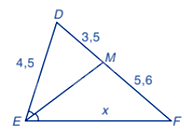 Trắc nghiệm Bài 4: Tính chất đường phân giác của tam giác Toán 8 Cánh diều 0 5