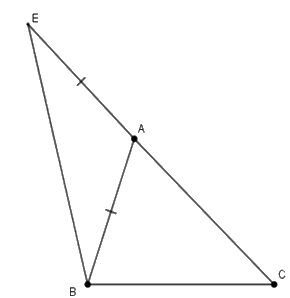 Trắc nghiệm Bài 7: Tam giác cân Toán 7 Cánh diều 0 9