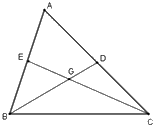 Trắc nghiệm Bài 7: Tính chất ba đường trung tuyến của tam giác Toán 7 Chân trời sáng tạo 0 9