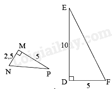 Trắc nghiệm Bài 7: Trường hợp đồng dạng thứ hai của tam giác Toán 8 Cánh diều 0 1