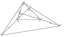 Trắc nghiệm Bài 8: Tính chất ba đường cao của tam giác Toán 7 Chân trời sáng tạo 0 14