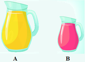 Trắc nghiệm Đựng nhiều nước, đựng ít nước Toán 2 chân trời sáng tạo 0 9